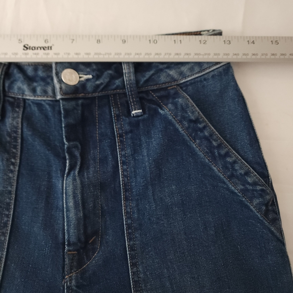 Mother Superior The Private Zip Pocket Ankle Jeans in Mile High - Picture 8 of 10